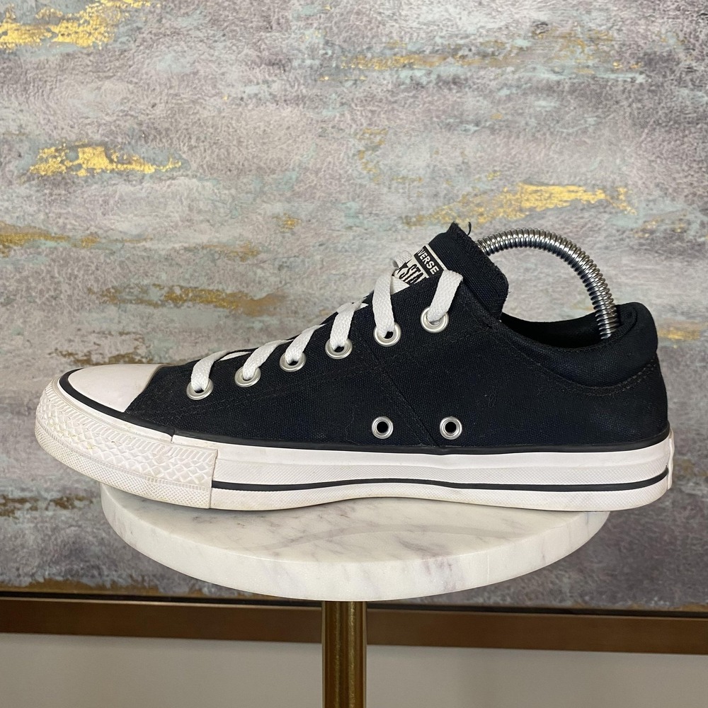 Converse Chuck Taylor All Star 2 Shoes Womens Size 9 Black Low Top Sneakers - Picture 6 of 10